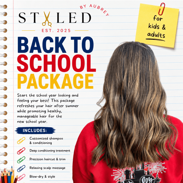 Back to School at StyledbyAubrey in Pineville, KY